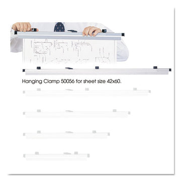 Safco® Sheet File Hanging Clamps, 100 Sheets Per Clamp, 43.75w, 6-carton freeshipping - TVN Wholesale